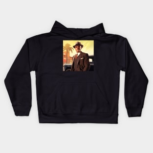 Douglas Fairbanks Sr Kids Hoodie